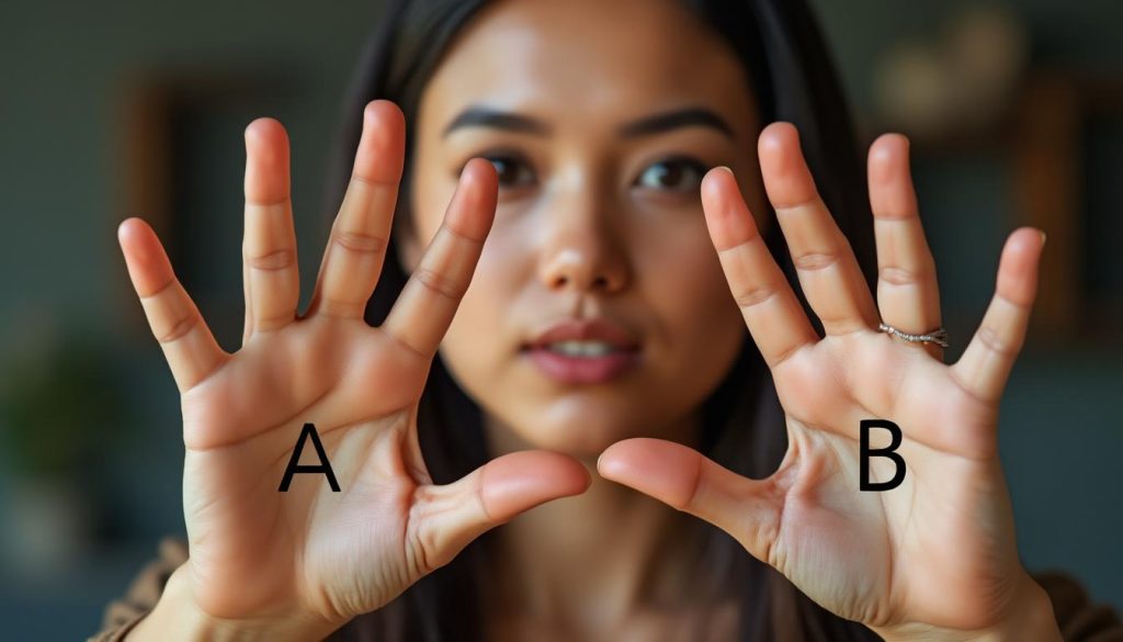 découvrez l'alphabet de la langue des signes et apprenez les bases essentielles pour communiquer efficacement avec les personnes sourdes ou malentendantes.