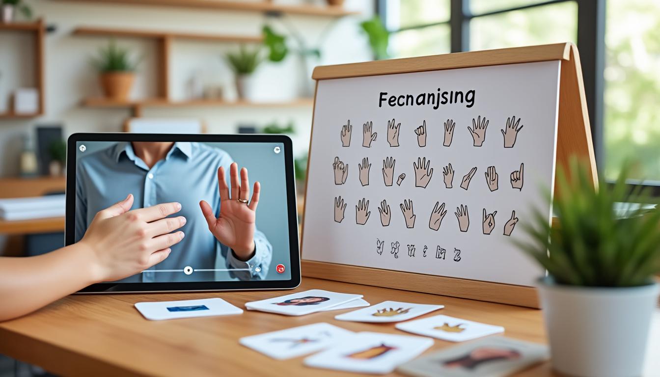 découvrez les bases de l'alphabet en langue des signes pour améliorer votre communication et favoriser l'inclusion.